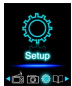 PROLINE PL 40 4GB BK - Utiliser le menu d'accueil - 8