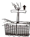 PROLINE FPD 49 ASL-E SILVER - Comment utiliser le panier inférieur - 2