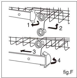 PROLINE FPD 49 ASL-E SILVER - Comment utiliser le panier supérieur - 1