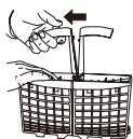 PROLINE FPD 49 ASL-E SILVER - Comment utiliser le panier inférieur - 3