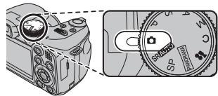 FUJIFILM S2500 - La molette de mode - 1