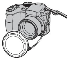 FUJIFILM S2500 - Le capuchon d'objectif - 1