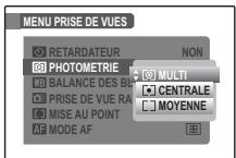 FUJIFILM S2500 - Utilisation du menu pris de vue - 5