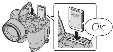 FUJIFILM S2500 - Insérez la carte mémoire. - 1