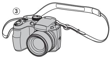 FUJIFILM S2500 - Fixation de la dragonne - 2