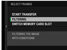 DARTY FUJIAPN HYBRIDEX-1T5 - Filtering Pictures/Choosing a Slot - 1