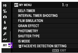 DARTY FUJIAPN HYBRIDEX-1T5 - MY MENU - 1