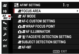 DARTY FUJIAPN HYBRIDEX-1T5 - AF/MF SETTING (Movie Recording) - 1