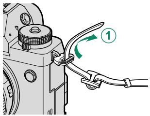 DARTY FUJIAPN HYBRIDEX-1T5 - Attaching the Strap - 1