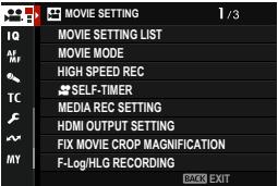 DARTY FUJIAPN HYBRIDEX-1T5 - The Menus - 5