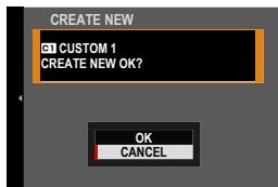 DARTY FUJIAPN HYBRIDEX-1T5 - Saving Custom Settings - 2