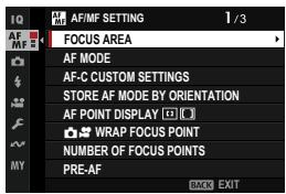 DARTY FUJIAPN HYBRIDEX-1T5 - AF/MF SETTING (Still Photography) - 1