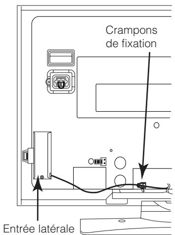 HITACHI PW2 - Monter l'entrée latérale dans le support de fixation. - 1