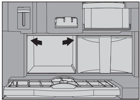 MIELE CVA 6431 INOX - Bac à capsules usages - 1