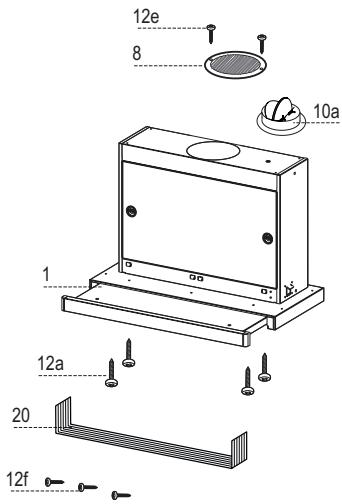 ROBLIN SL655 5103006 BL - Encombrement - 4