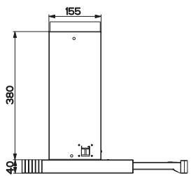 ROBLIN SL655 5103006 BL - Encombrement - 2