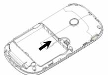 ZTE R237 LS Noir - Insertion de la carte mémoire - 1
