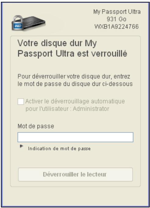 WESTERN DIGITAL WDBM5MO0010BBK-EE - A l'aide de l'utilitaire WD Drive Unlock - 1