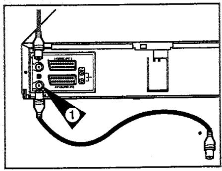 TOSHIBA V444EF - Connectez le magnétoscope sur une chaine Hi-Fi (V754EF/V644EF seulement) - 1