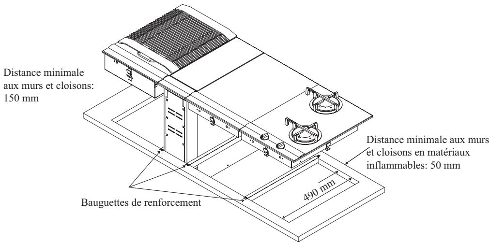 AEG FM 4300 GAN - Montage de plusieurs unités - 1