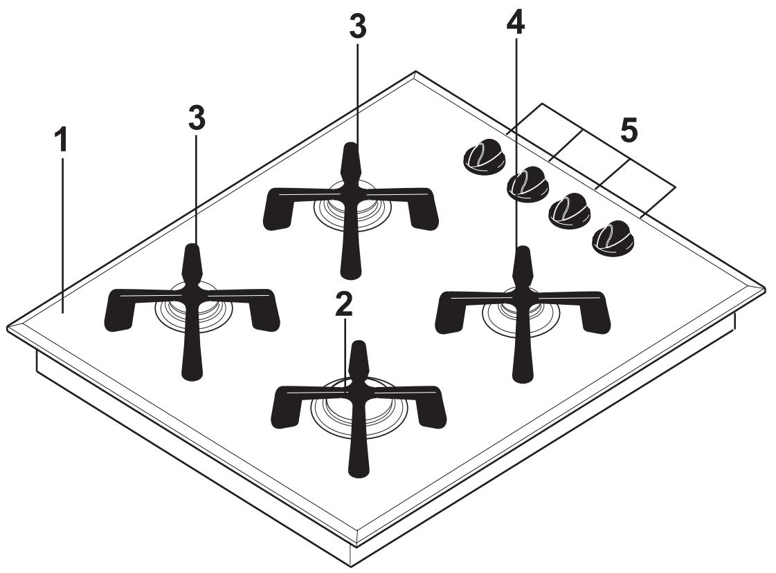 ARTHUR MARTIN TG 4057 MR - Description de l'appareil - 1