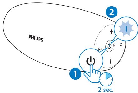 PHILIPS BT6900B - Mise sous tension/horstension - 1