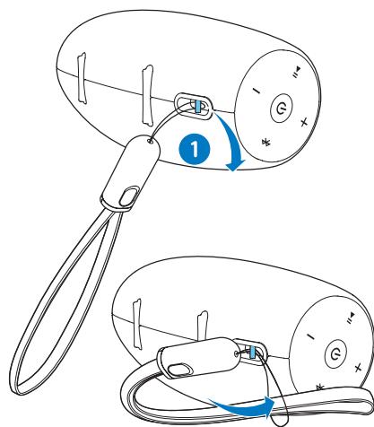 PHILIPS BT6900B - Fixation du cable cordon - 1