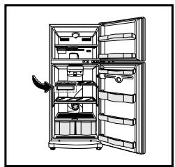 LG-GOLDSTAR GR B2188 - Positionnement du Contrôleur de températe - 2