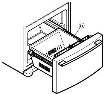 LG-GOLDSTAR GR B2188 - Installation du tiroir détachable - 3