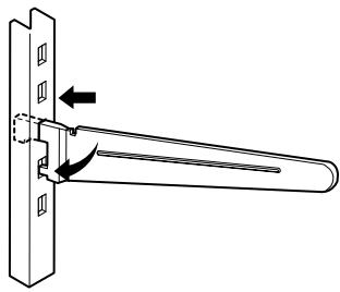 LG-GOLDSTAR GR B2188 - Réglage des tablettes - 2