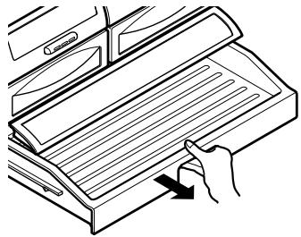 LG-GOLDSTAR GR B2188 - Pour enlever le Glide N Serve (Glissez et servez): - 1