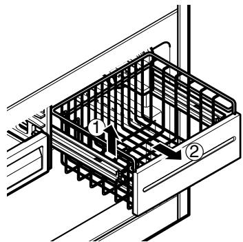 LG-GOLDSTAR GR B2188 - TIROIR COULISSANT - 1