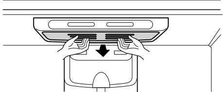 LG-GOLDSTAR GR B2188 - Pour changer l'ampoule d'éclairage du réfrigérateur: - 1