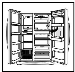 LG-GOLDSTAR GR B2188 - Positionnement du Contrôleur de températe - 4