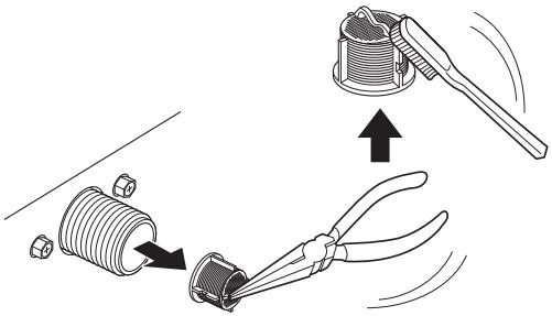 LG F964R35WR - Nettoyage du filtré d'entrée d'eau - 2