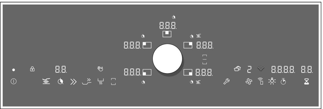 GAGGENAU Ci283101 - Le bandeau de commande - 1