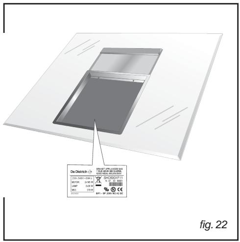 DE DIETRICH DHD7906B - INTERVENTIONS - 1