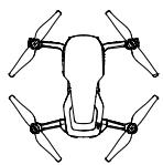 DJI MavicAirWhiteCombo - Préparation de l'appareil - 4