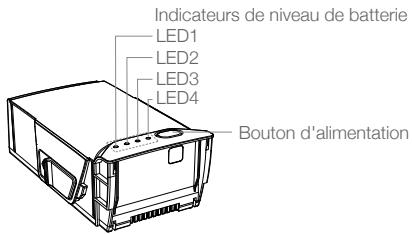 DJI MavicAirWhiteCombo - Utilisation de la batterie - 1