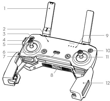DJI MavicAirWhiteCombo - Radiocommande - 1