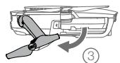 DJI MavicAirWhiteCombo - Préparation de l'appareil - 2