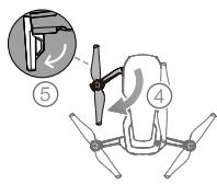 DJI MavicAirWhiteCombo - Préparation de l'appareil - 3