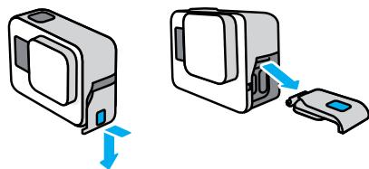 GOPRO ACTIONHEROZ - RETRAIT DE LA PORTE LATERALE - 1