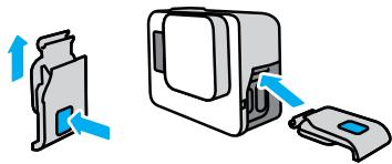GOPRO ACTIONHEROZ - REMONTAGE DE LA PORTE LATERALE - 1