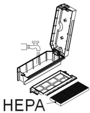 FAGOR FG879 - Bac à poussières lavable - 1