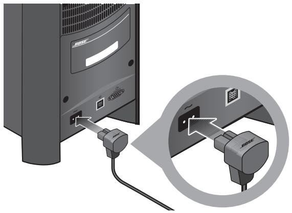 BOSER AV321GSX - Connexion du module au secteur - 4