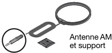 BOSER AV321GSX - Installation des antennes radio FM et AM. - 2