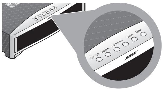 BOSER AV321GSX - Touches de contrôle - 1