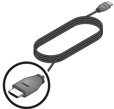 BOSER AV321GSX - Connexion du téléviseur au système - 5