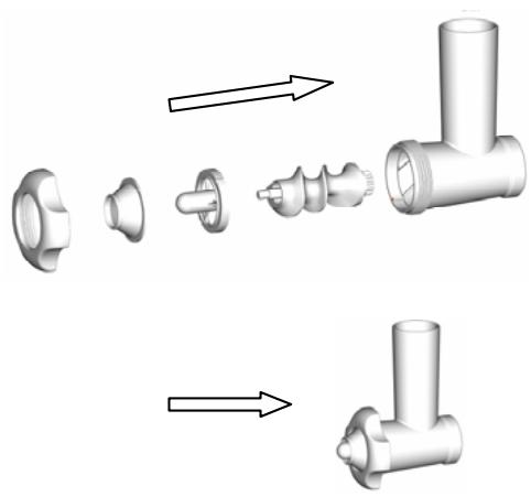 HARPER EVOLUTION V2 RED - Pour faire des saucisses (grand) - 1